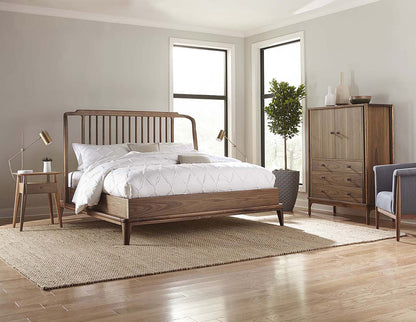 Walnut Grove Spindle Bed - Stickley Brand