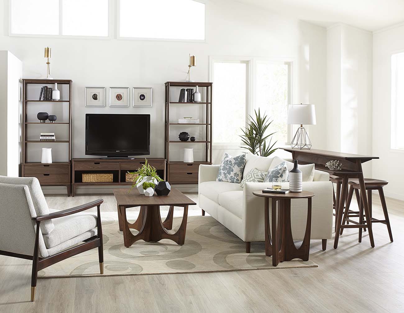 Walnut Grove Rectangular Cocktail Table - Stickley Brand