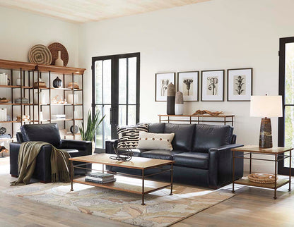 St. Lawrence Metal Bunching Cocktail Table - Stickley Brand