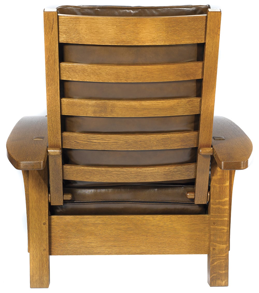 Bow Arm Morris Chair with Loose Cushion - Stickley Brand