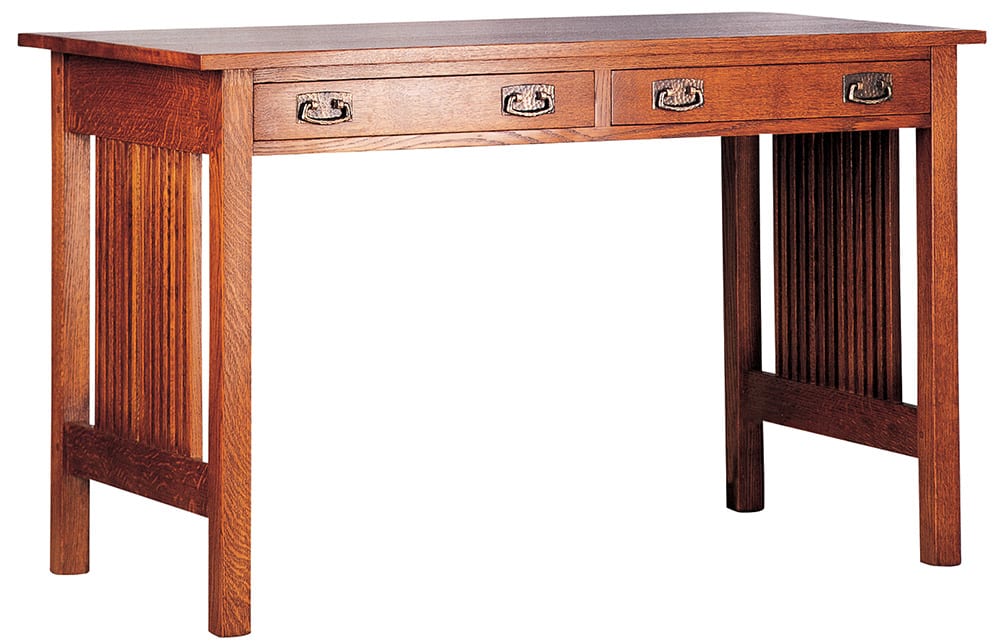 Spindle Library Desk - Stickley Brand