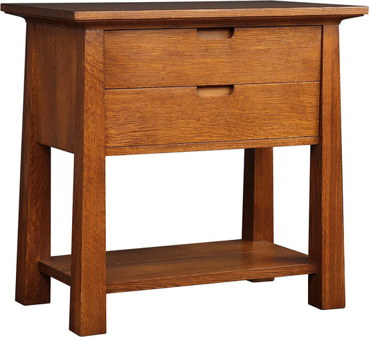 Park Slope Open Nightstand - Stickley Brand