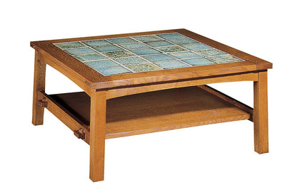 Tile Top Cocktail Table - Stickley Brand