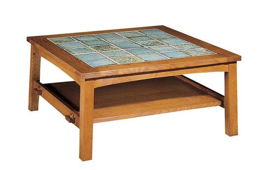 Tile Top Cocktail Table - Stickley Brand