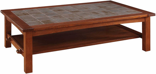 Tile Top Cocktail Table - Stickley Brand