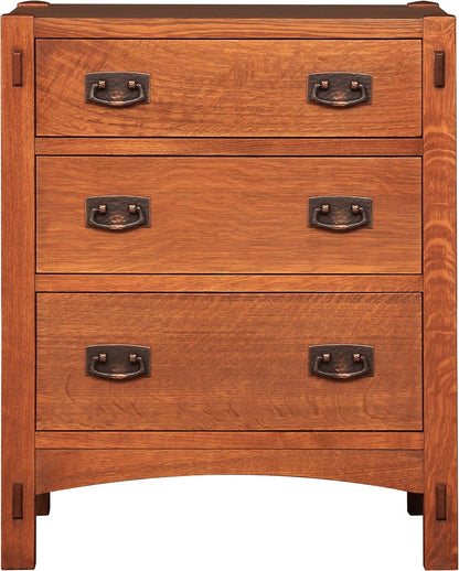 Three-Drawer Nightstand - Stickley Brand
