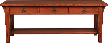 Three-Drawer Cocktail Table - Stickley Brand