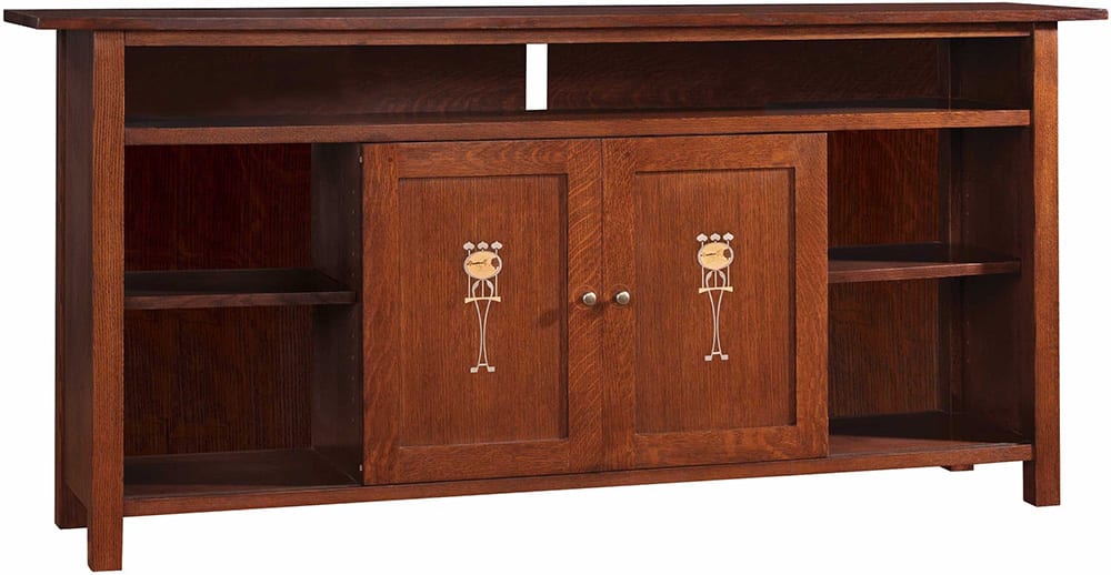 Harvey Ellis Entertainment Console - Stickley Brand