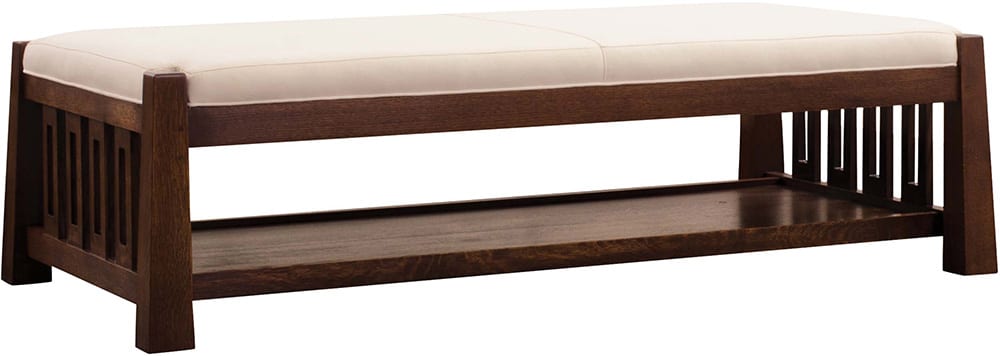 Highlands Cocktail Ottoman - Stickley Brand
