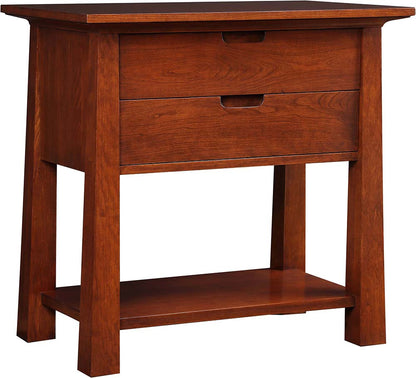 Park Slope Open Nightstand - Stickley Brand