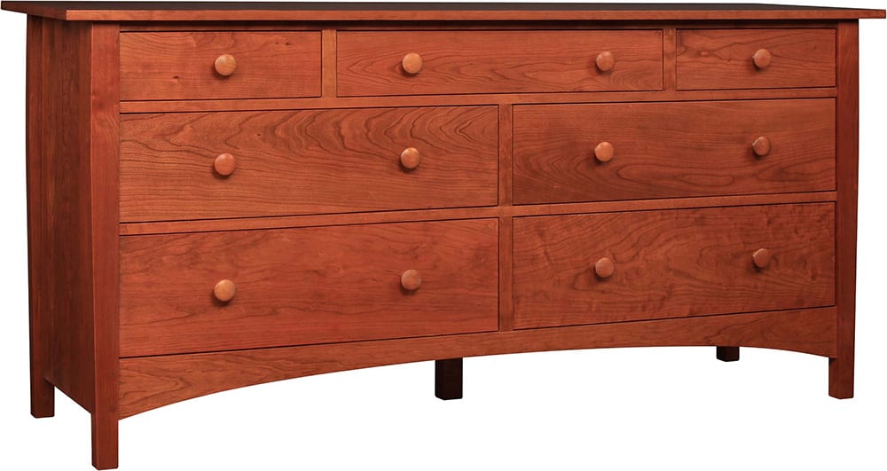 Harvey Ellis Seven-Drawer Dresser - Stickley Brand